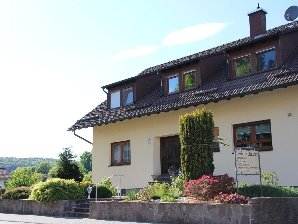 Apartment In The Odenwald With Terrace Mossautal Exteriör bild