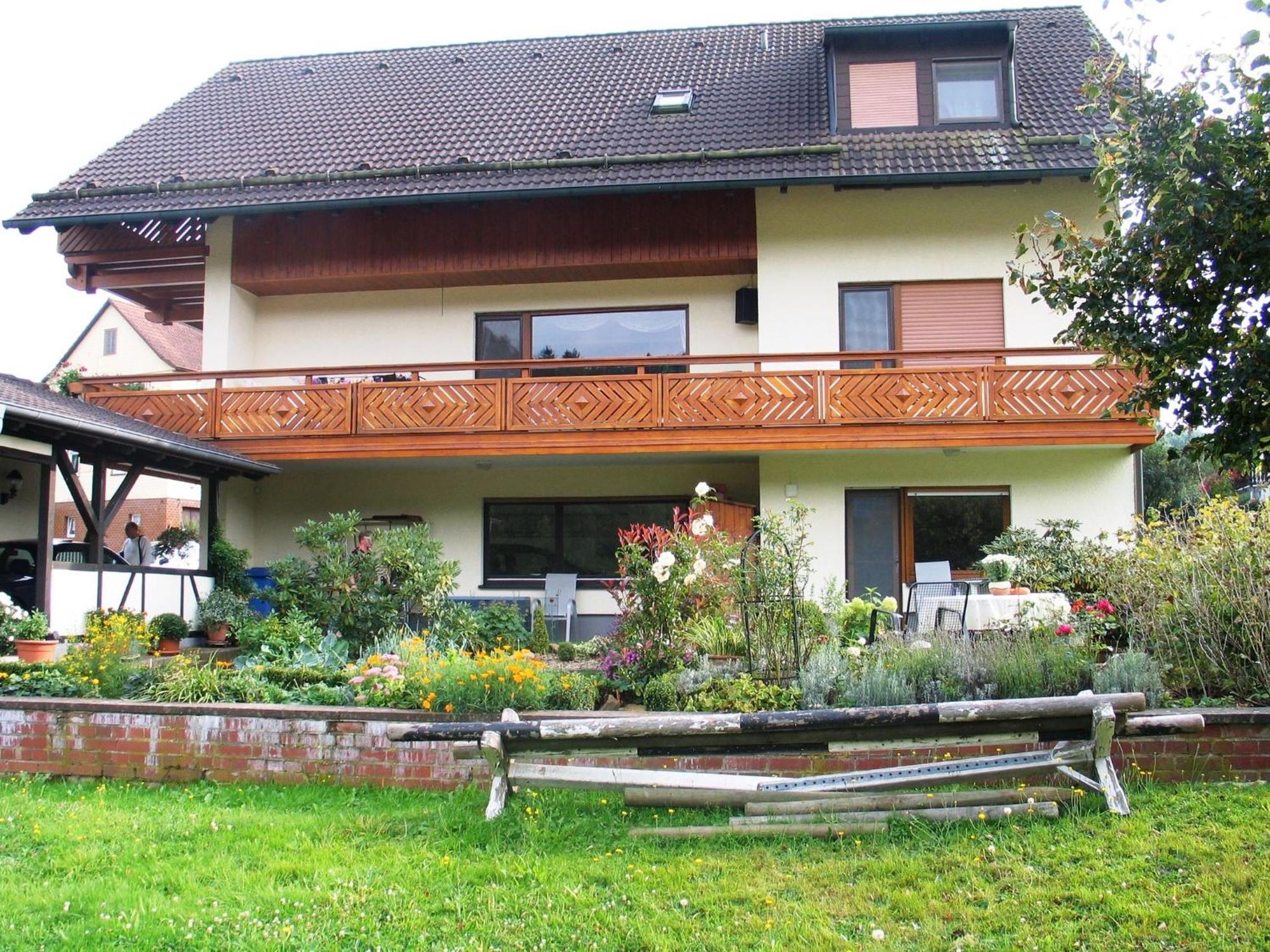 Apartment In The Odenwald With Terrace Mossautal Exteriör bild
