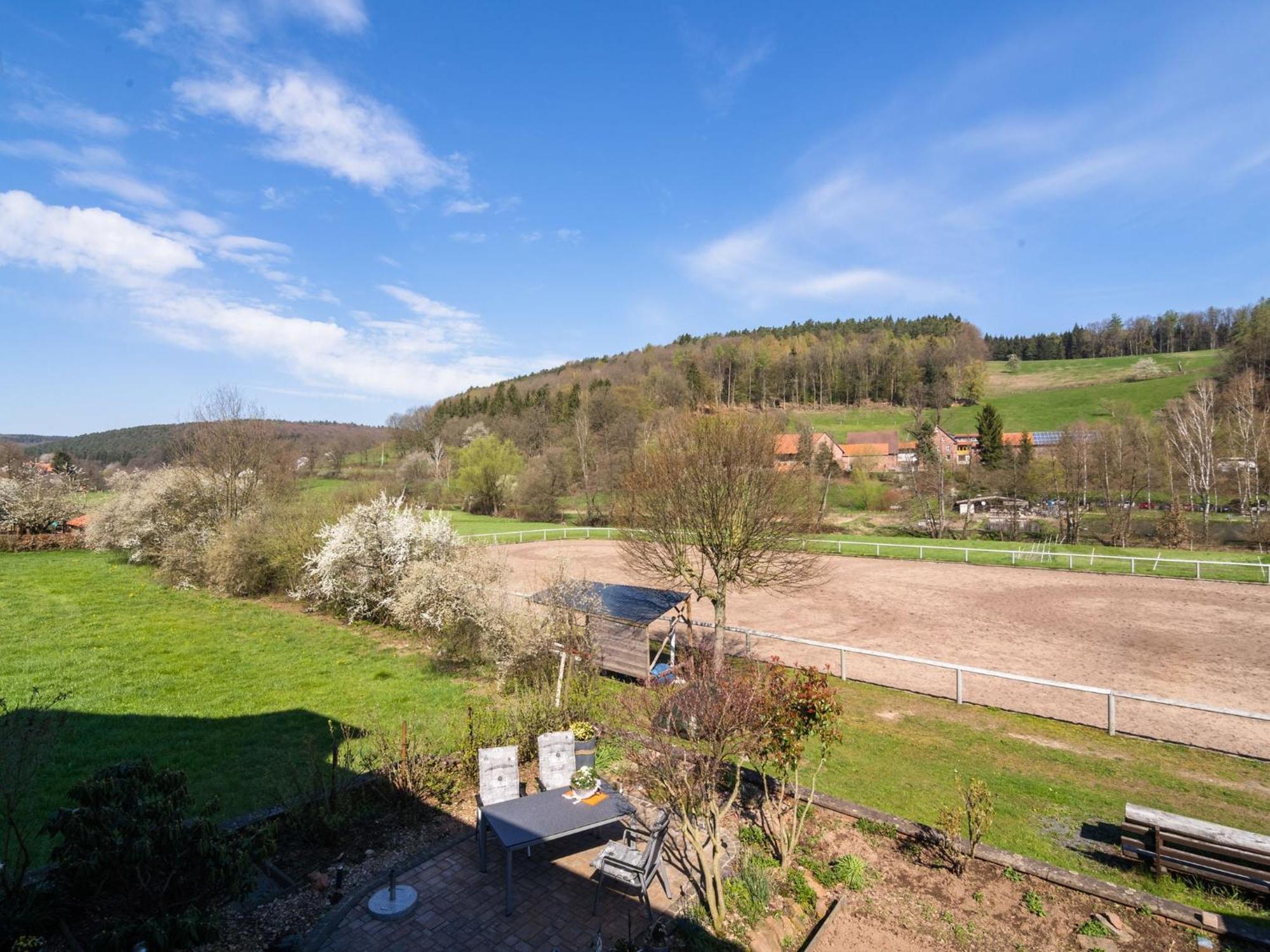 Apartment In The Odenwald With Terrace Mossautal Exteriör bild